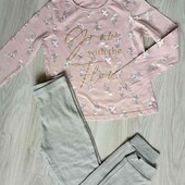 Primark брендовый пижамный комплект на девочку рост 134/140 см