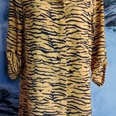 Стильная базовая фирменная -рубашка -туника на пышные формы!