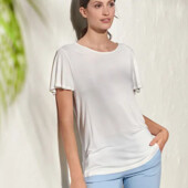 ♕ Якісна жіноча блуза від Tchibo (Німеччина) розмір наш 48-50(40/42 євро)нюанс