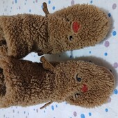 Теплі дитячі тапочки