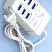 Зарядний пристрій на 6 USB портів