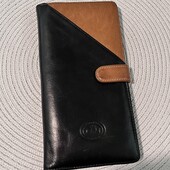 Портмоне, гаманець шкіряний, ручна робота, бренд Henk Berg