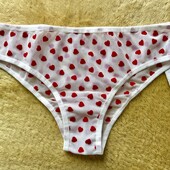 Трусики сліпи сіточкою з велюровим принтом. S-M Andi