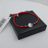 Браслет на червоній нитці Пінгвін