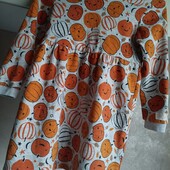 Прінтована утеплена сукня 5-6 років