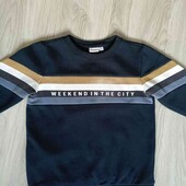 Name it брендовый свитшот внутри начес на рост 122/128 см нюанс