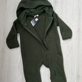 Kuniboo.Теплий флісовий комбінезон 62/68 р