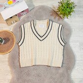 Стильний вязаний жилет від Zara, ідеальний стан