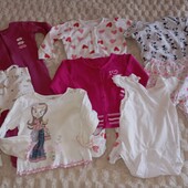 Лот одягу 6-12 міс для дівчинки