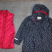 куртка плащ дощовик жилетка 2 в 1 від TCM Tchibo р.134-140