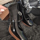 Gemo, 37p лаковані мері Джейн на широких підборах