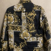 Куртка принт версаче р 44-46-48