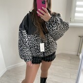 Куртка Бомбер утеплена Оверсайз