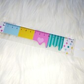 Лінійка (гнучка) 15см