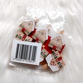 Набір декоративних прищепок Будиночки , 6 шт, Livarno