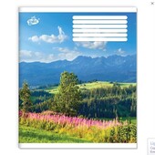 Зошит 18л у лінійку серія 2541 Безкрайні горизонти шт