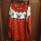 Новогодний свитер 56-60