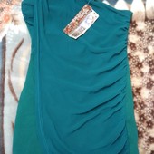Платье нарядное изумруд XS,S, цена -блиц цена