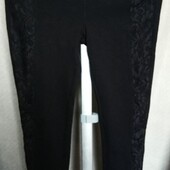 Amisu Лосины с вставкой кружева