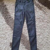 Штани кожзам з напиленням 