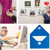 Самоклеючі крапки 1см 18 пар