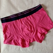 Яскраво рожеві чоловічі труси боксери s. мужские трусы 9438