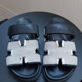 Шлепанцы натуральная кожа