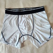 Класичні чоловічі боксери білого кольору s мужские трусы 9505
