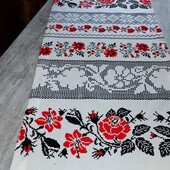 Декоративна стильна доріжка на стіл водовідштовхувальна