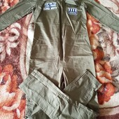 Комбінезон хакі. Комбинезон хаки. комбинезон с карманами