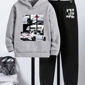 Утеплений зимовий костюм на флісі