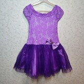 Нарядна сукня з бантиком (12-18 міс)