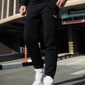 Фліс теплі чоловічі спортивні штани чорні,темно сині на манжеті,трикотаж,р.46-58