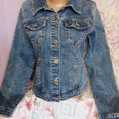 Джинсовий підкаж.куртка.ветрівка.новий сток.обг90 -94