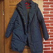 Курточка удлинённая зимняя пуховая