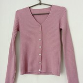 Якісна пудрова кофтинка, шерсть мерінос