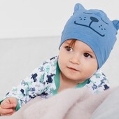 Яскрава шапочка, біо-бавовна, Tchibo (Німеччина), розмір 0-3 місяців: 16 см