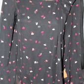 очень мягкая кофта/ блуза, почти как новая! цвет черный