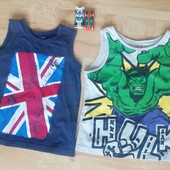 Дуже багато лотів, обирайте, економте на доставці▶2маєчки з фарбою на літо одним лотом◀