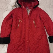 Тепла зимова куртка Жіноча. Простьогана.