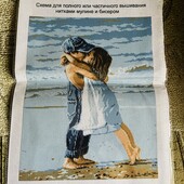 Канва-схема для вышивки