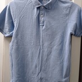 Котоновий поло, розмір XL, на 14-16 років, в дуже гарному стані. Є 2 однакові