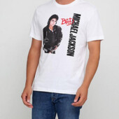 Мужская хлопковая футболка с принтом_ H&M