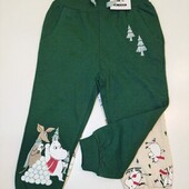 Комплект дитячих спортивних штанів на байці 2шт. Pepco 92