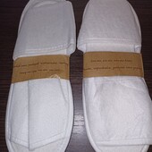 Одноразові тапочки 2 пари в лоті