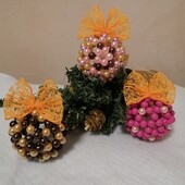 Ялинкові прикраси 3 шт. одним лотом