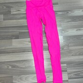 Неоновые лосины пуш ап с утяжкой размер xs
