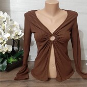 Коричневий реглан, M L