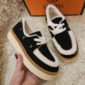 Хіт зими ,зимові лофери автоледі з екозамші на хутрі