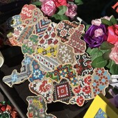 Карта України для декору - Унікальна карта на стіну